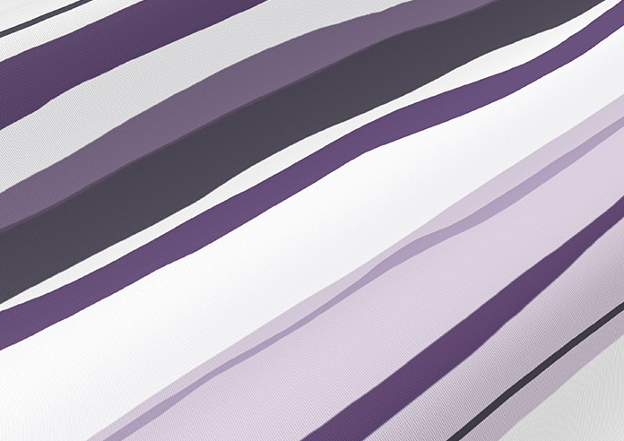 Seaside Waves, Purple - Twist&Fit Roller Blind - Image 4